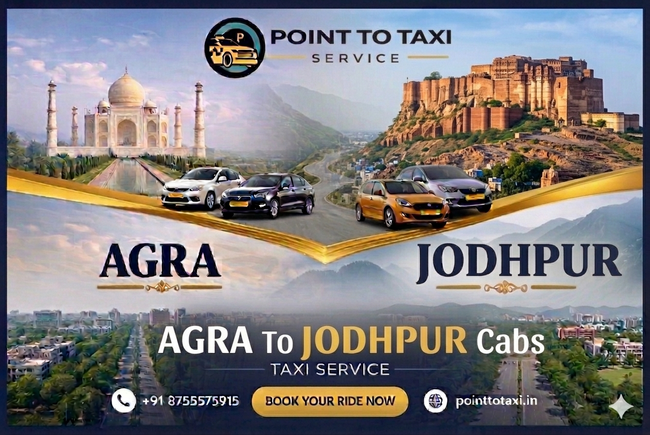 Agra to Jodhpur Taxi Service