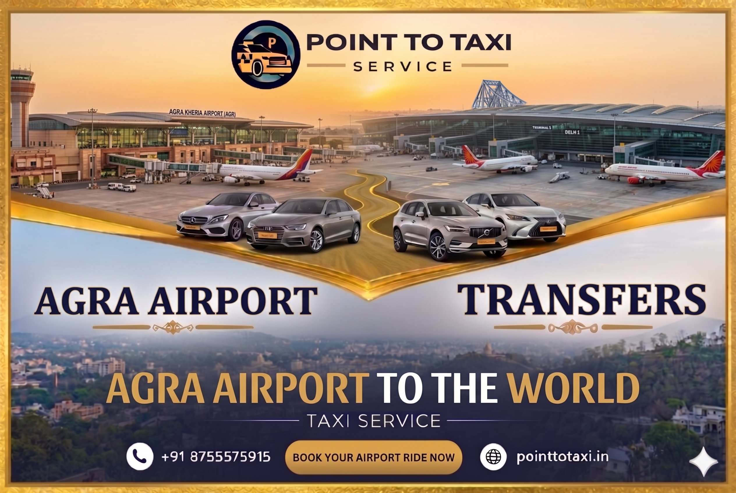 Agra Airport Taxi Service